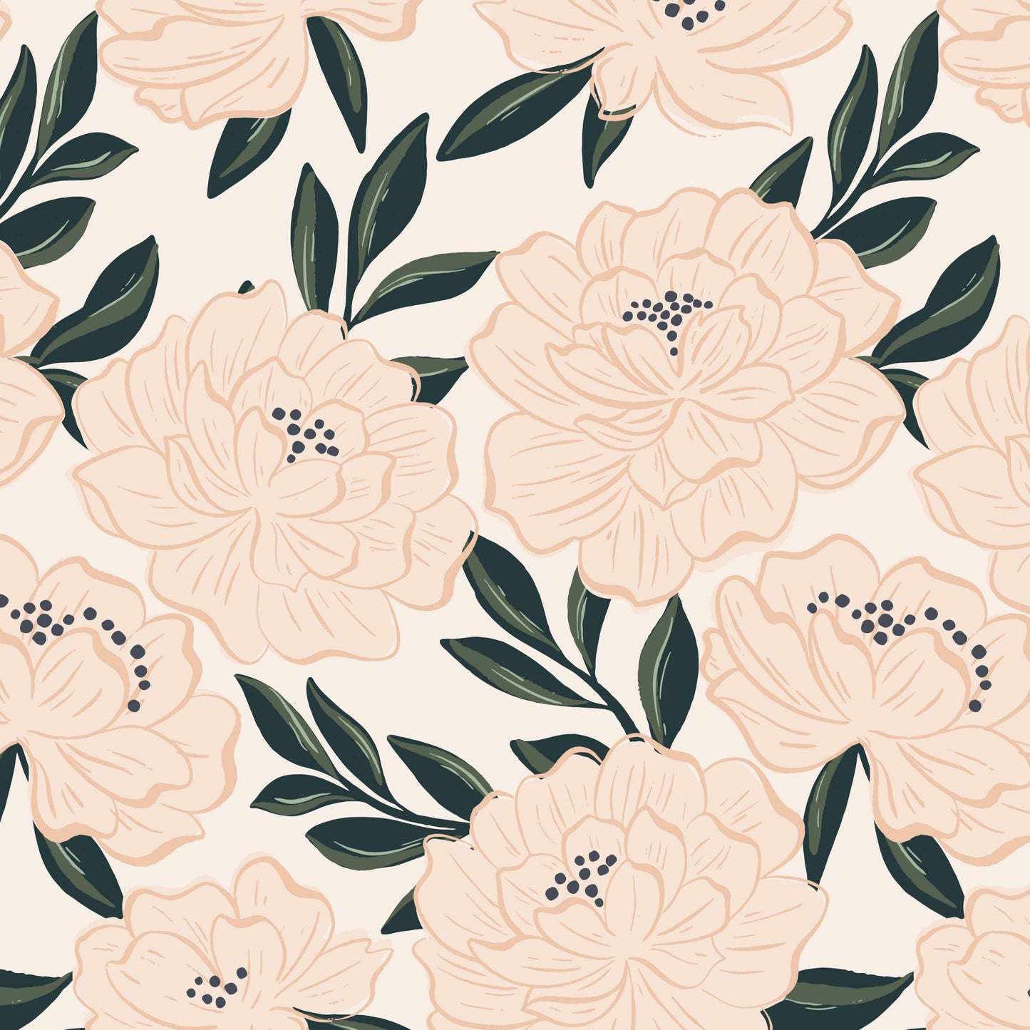 Magnol's Flower Mural