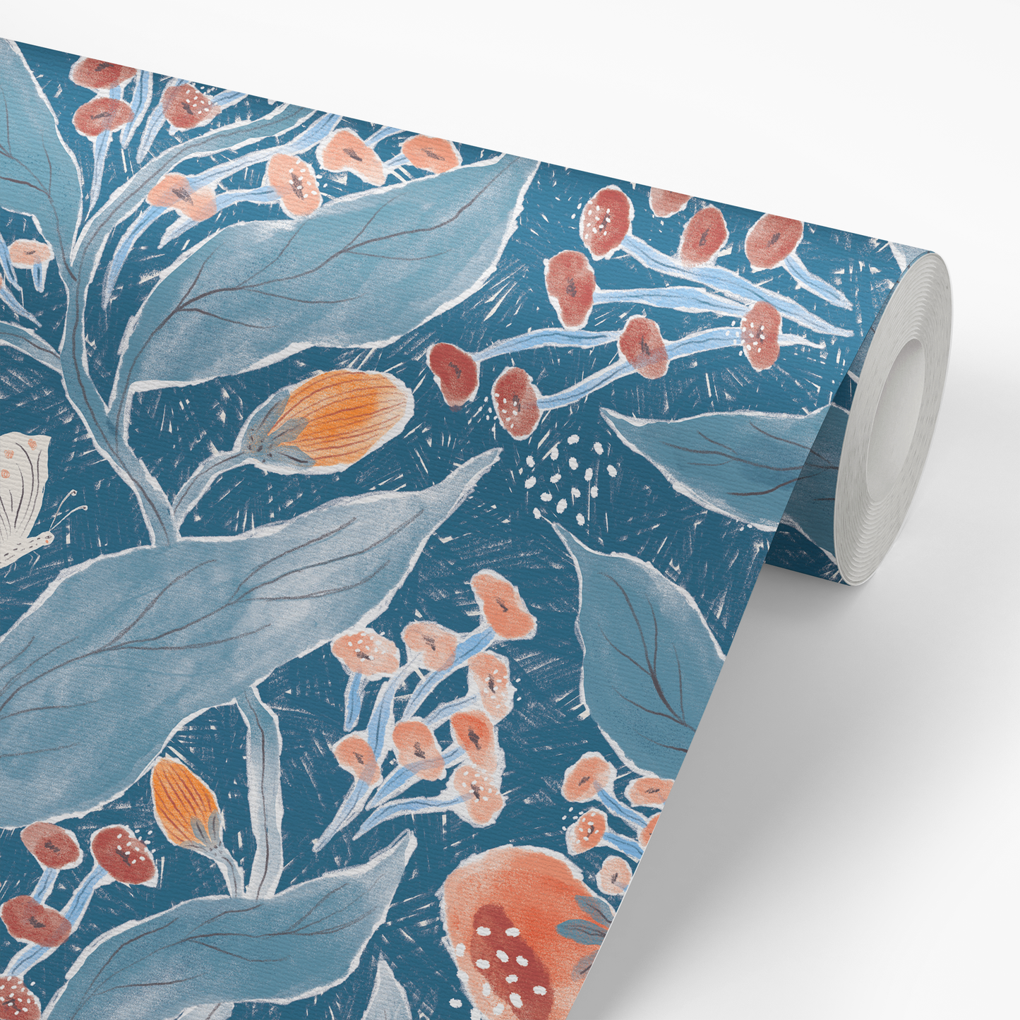 Rose Garden Wallpaper - Ink