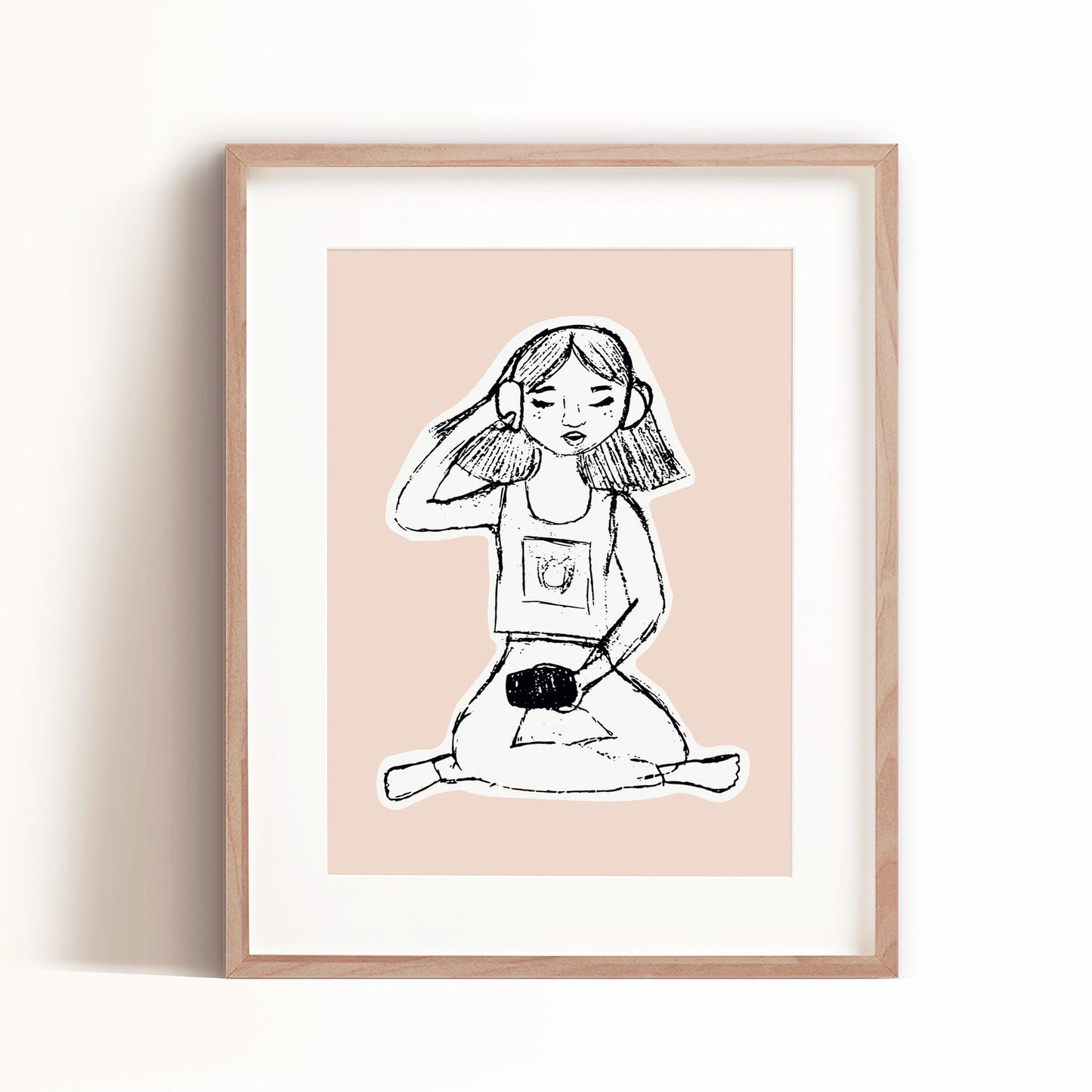 To The Beat Art Print