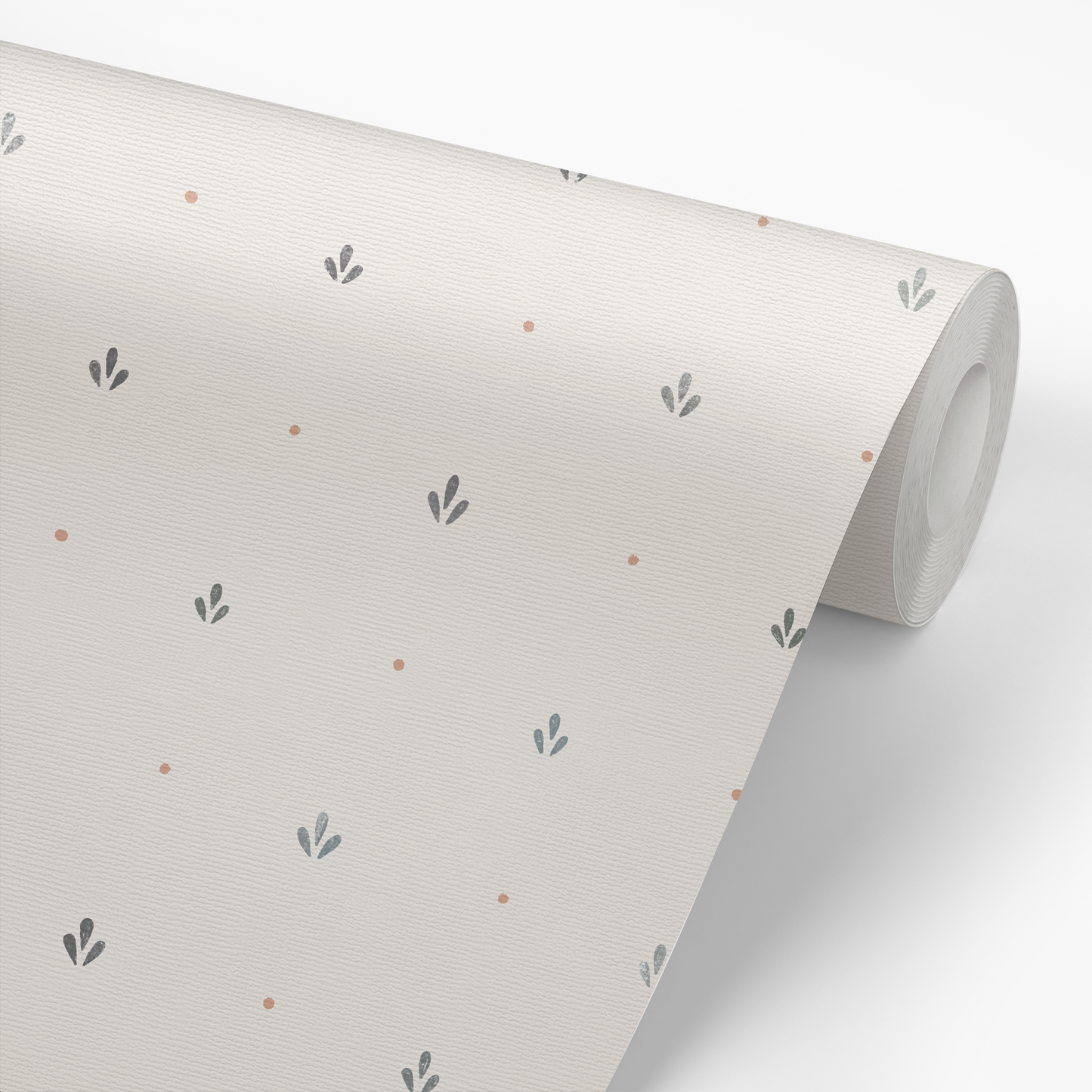 Delicate Dotty Wallpaper - Dark