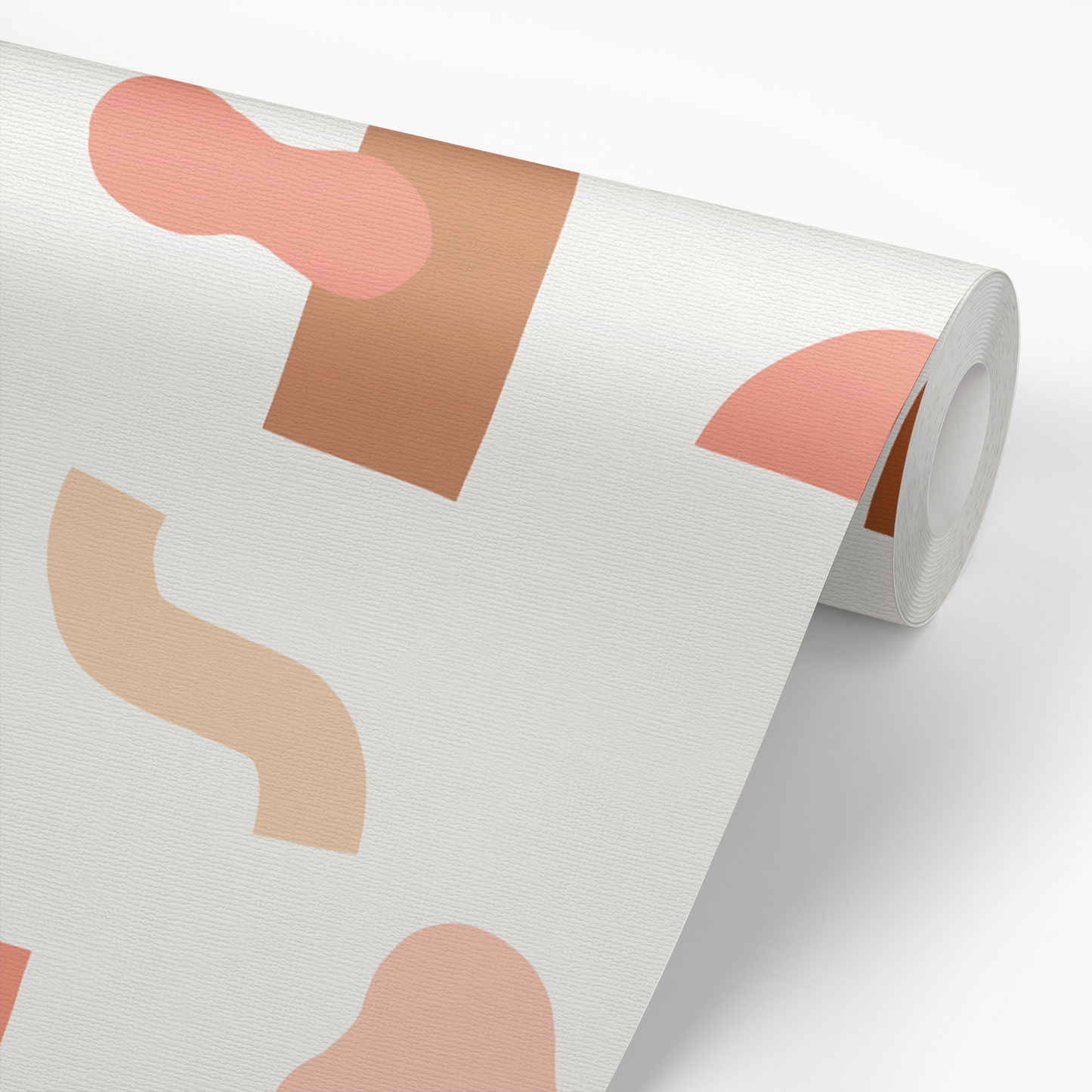 Playful Shapes Wallpaper - Warm