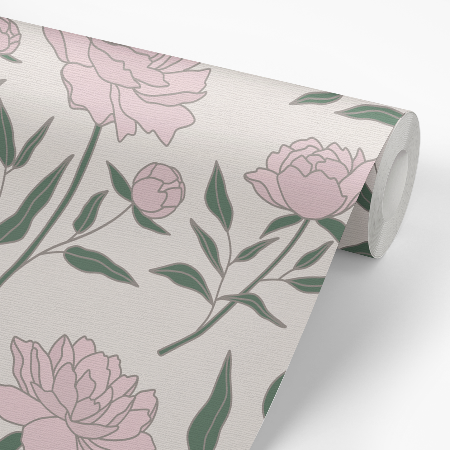 Peony Wallpaper - Pink