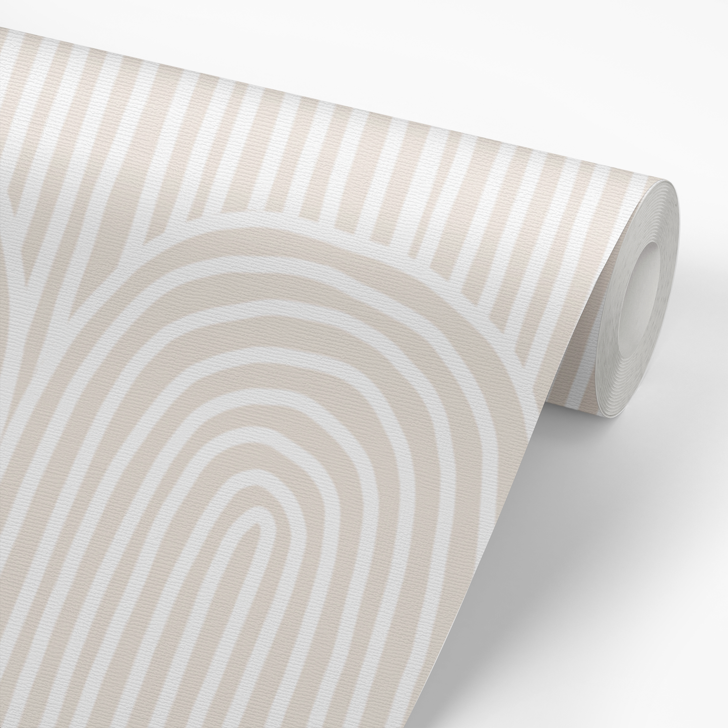 Neutral Rainbow Wallpaper - Cream