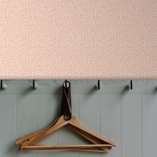Open Dots Wallpaper - Pink