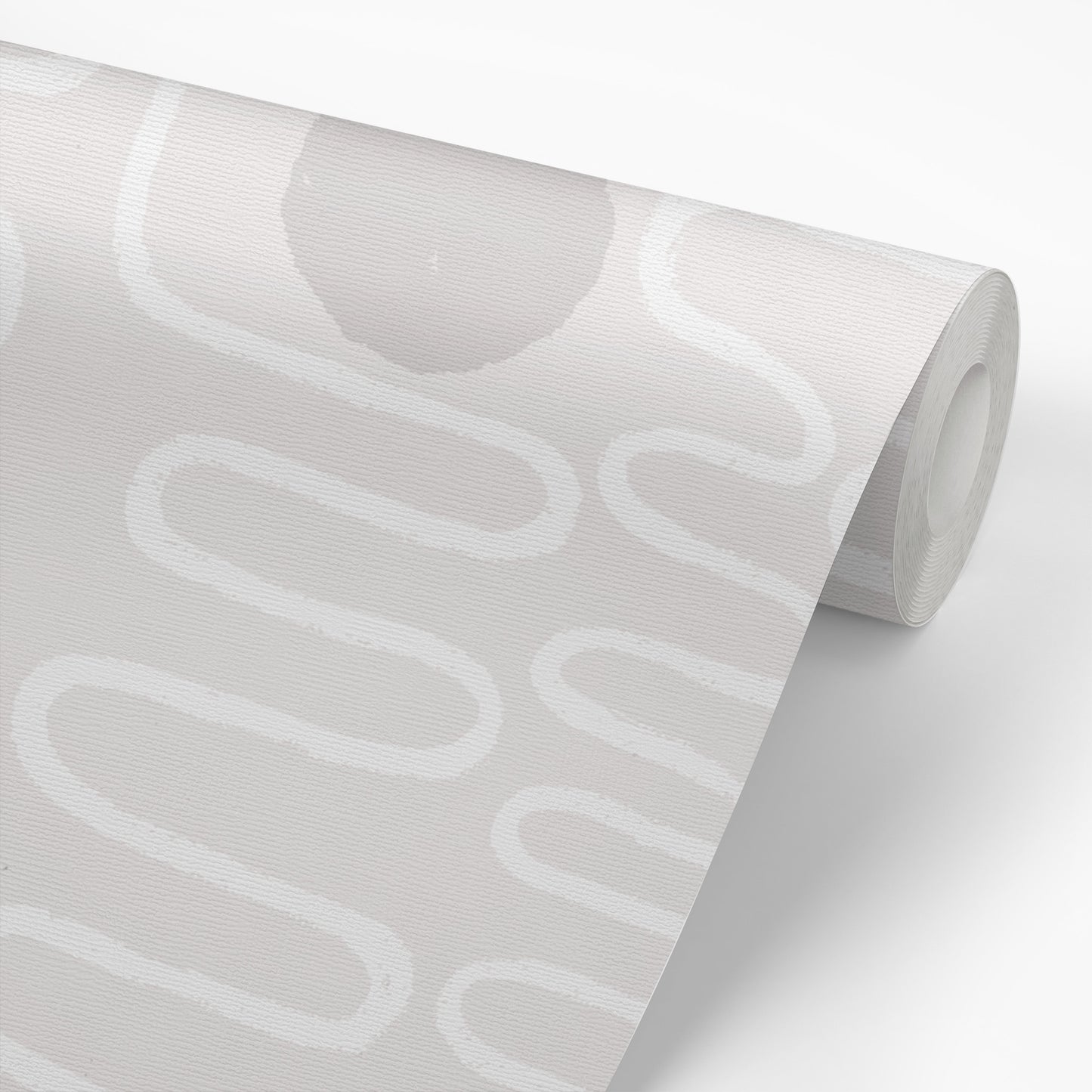 Circle Squiggle Wallpaper - Light