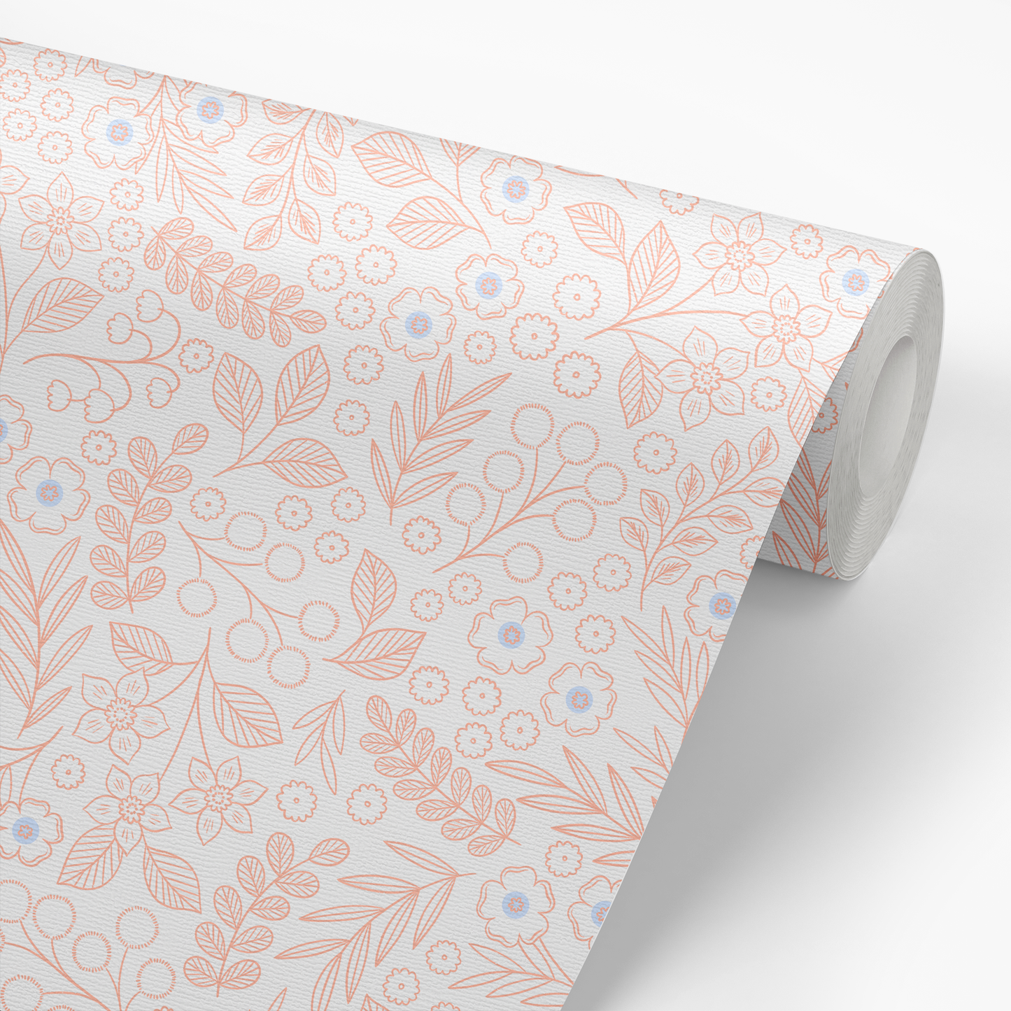 Fields Wallpaper - Blush
