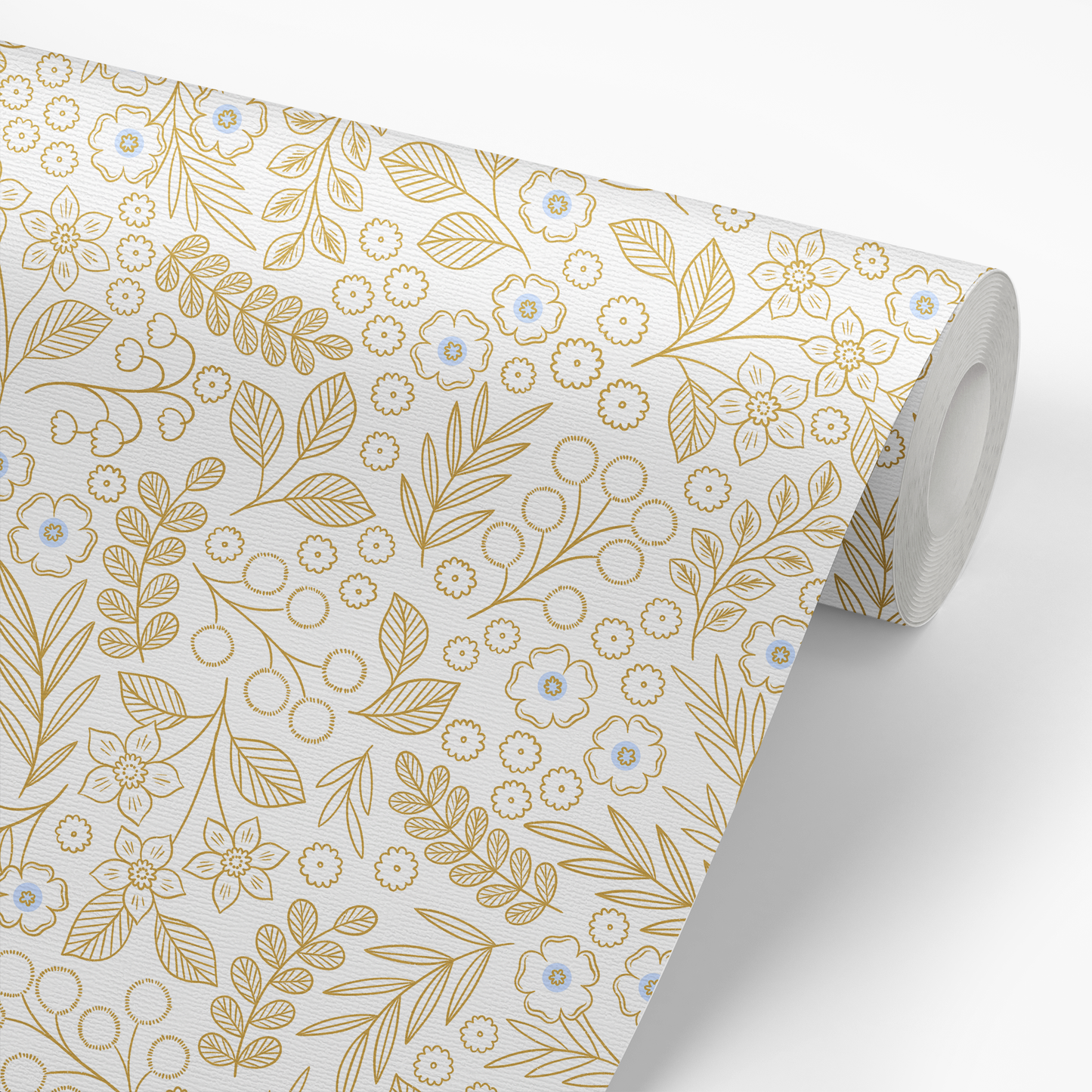Fields Wallpaper - Gold
