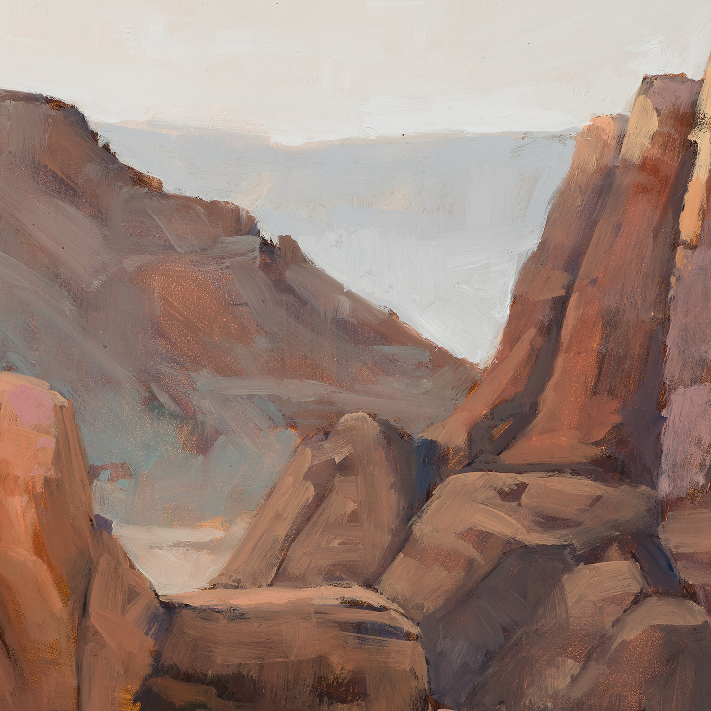 Red Rock Sunset Art Print