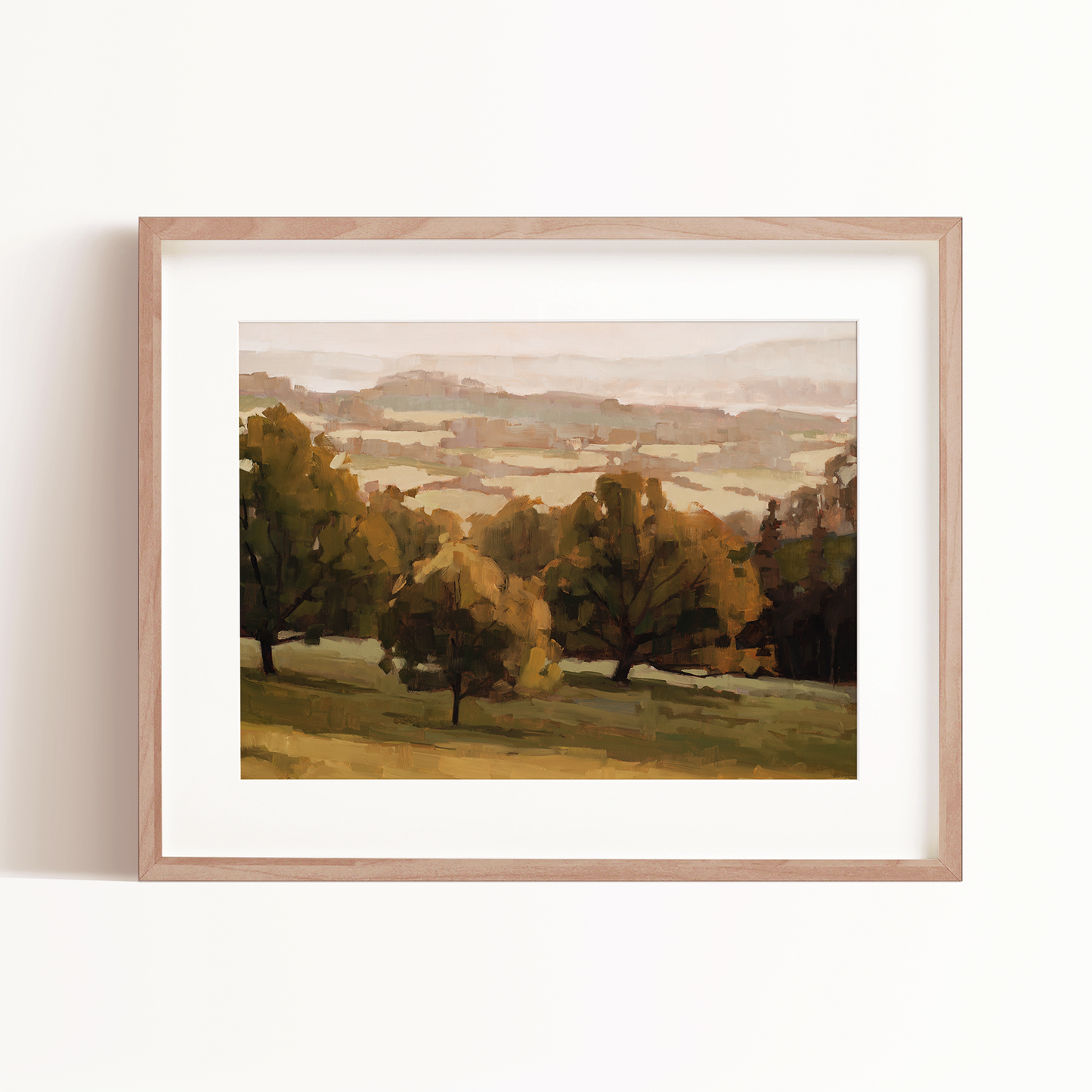 Verdant Countryside Art Print