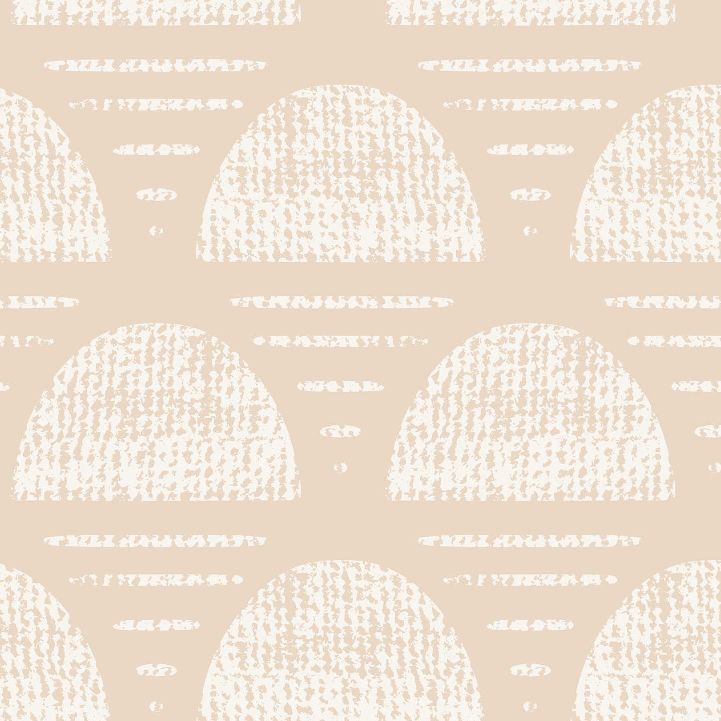 Rising Sun Wallpaper - Tan