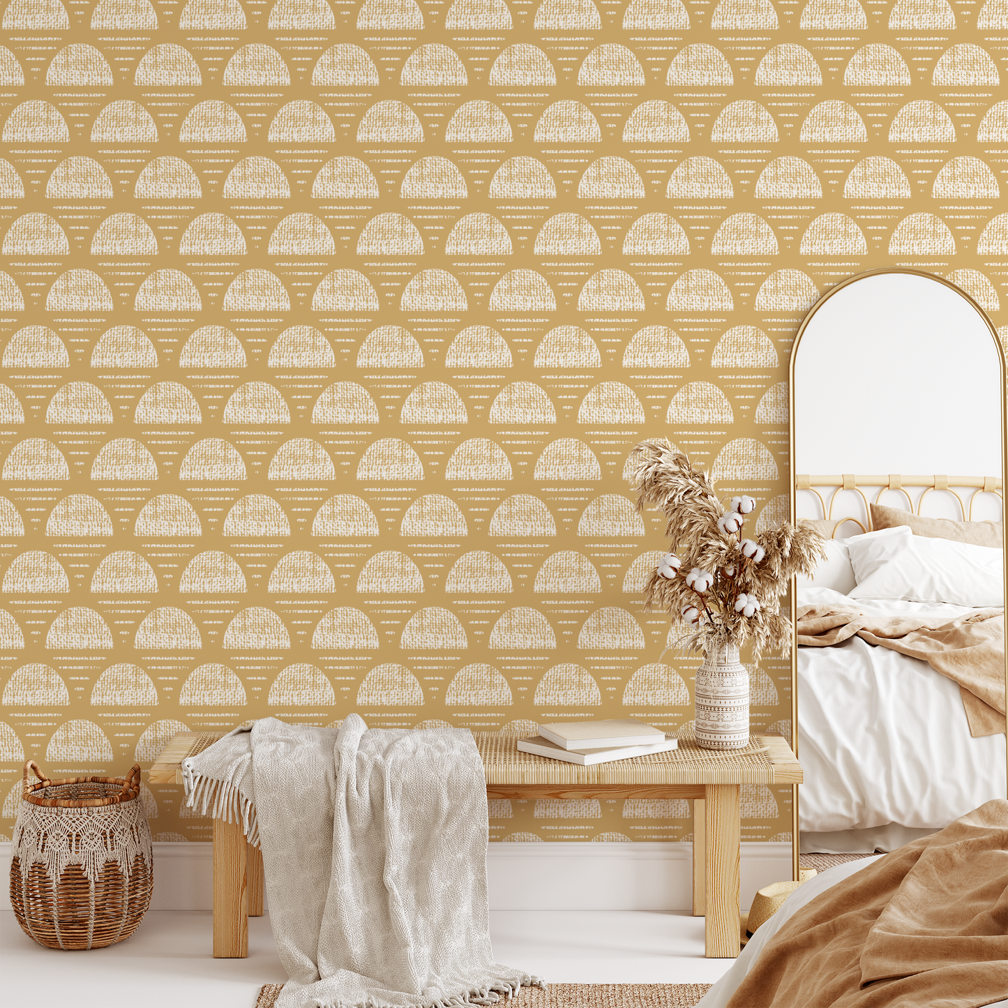 Rising Sun Wallpaper - Yellow