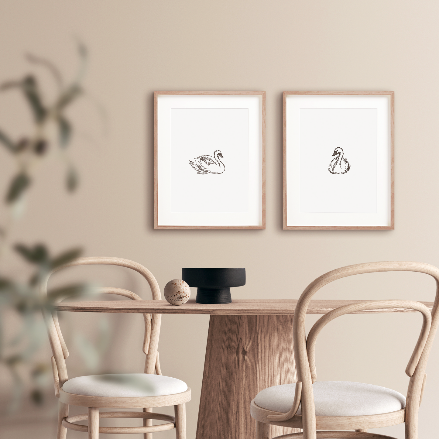 Swan Art Print