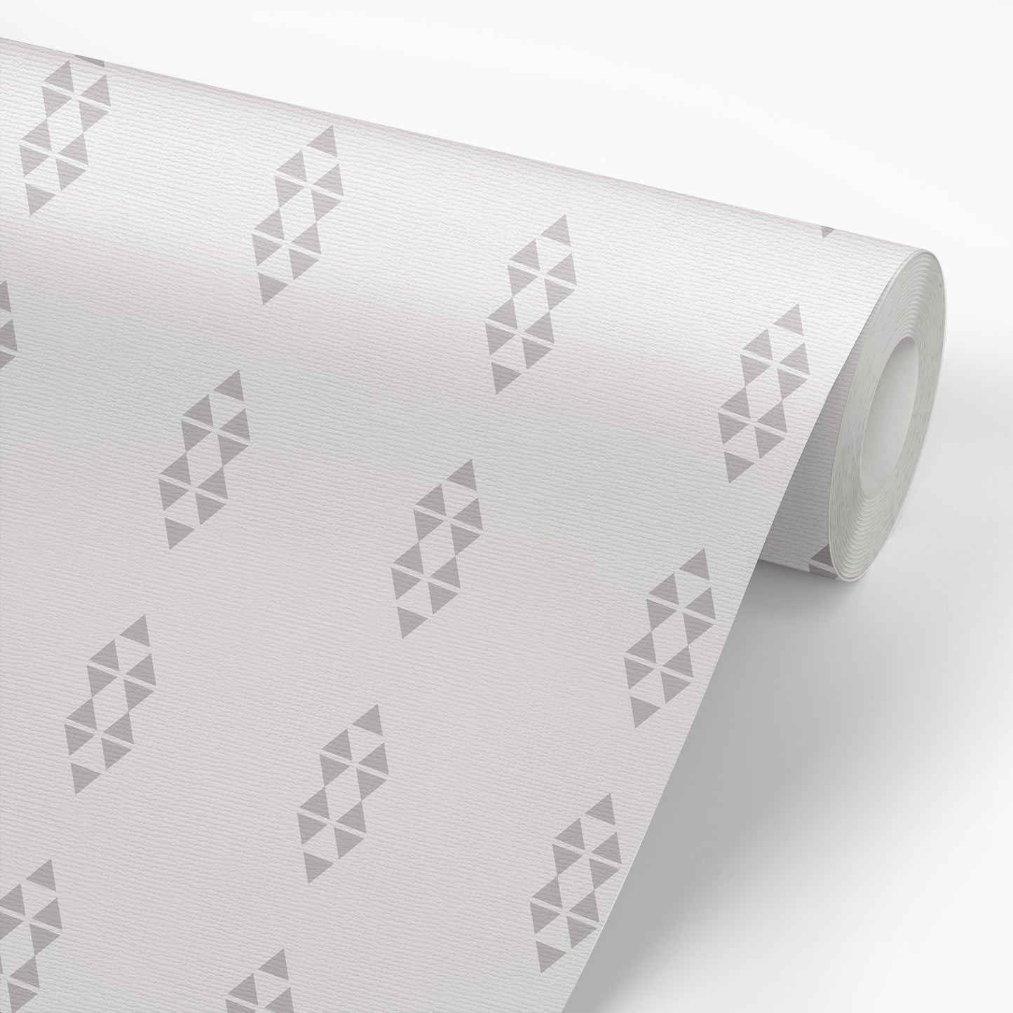 Indie Arrows Wallpaper - Gray and White