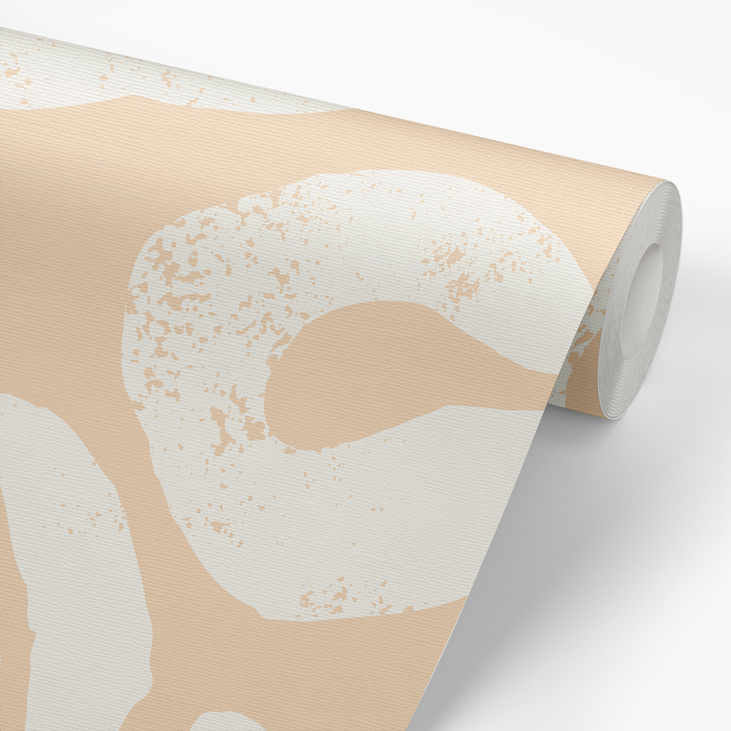 Rustic Animal Print Wallpaper - Peachy Tan