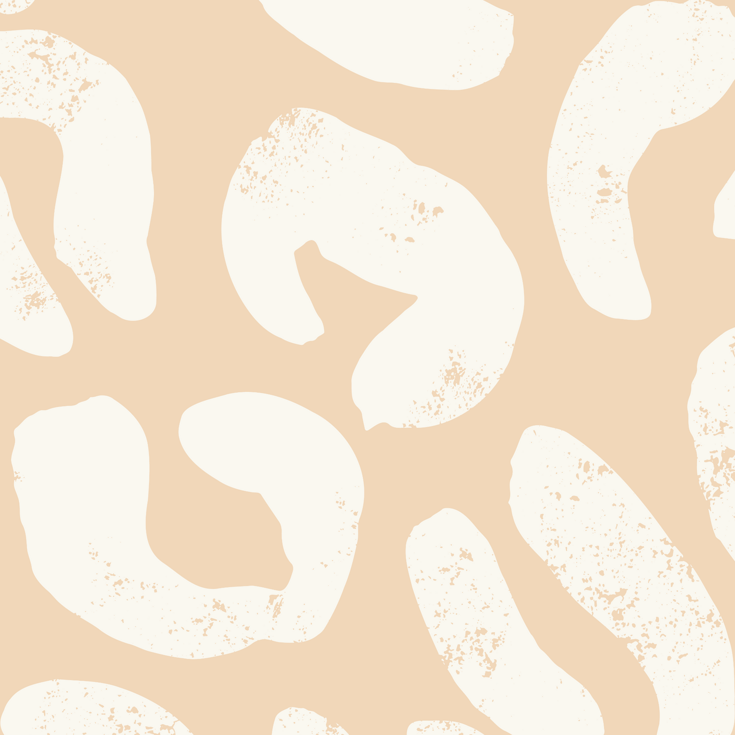 Rustic Animal Print Wallpaper - Peachy Tan