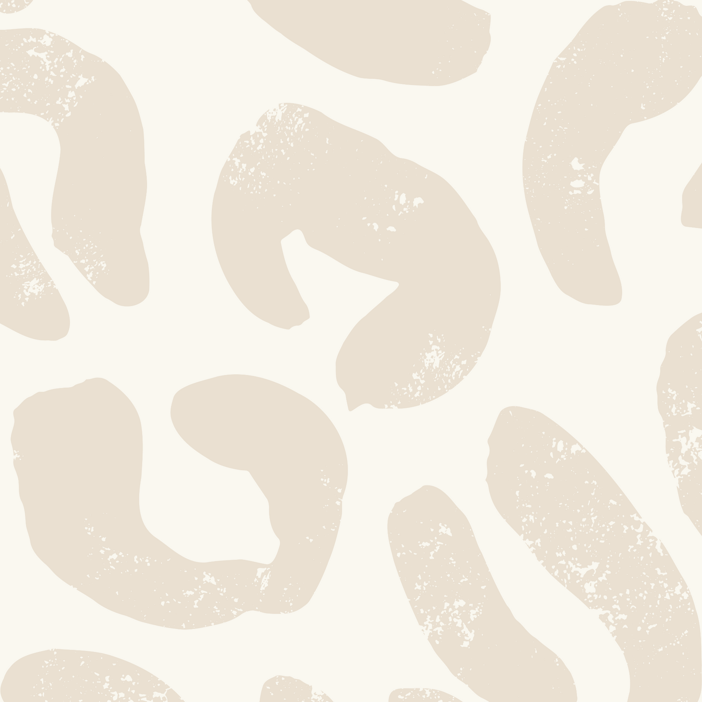 Rustic Animal Print Wallpaper - Sand