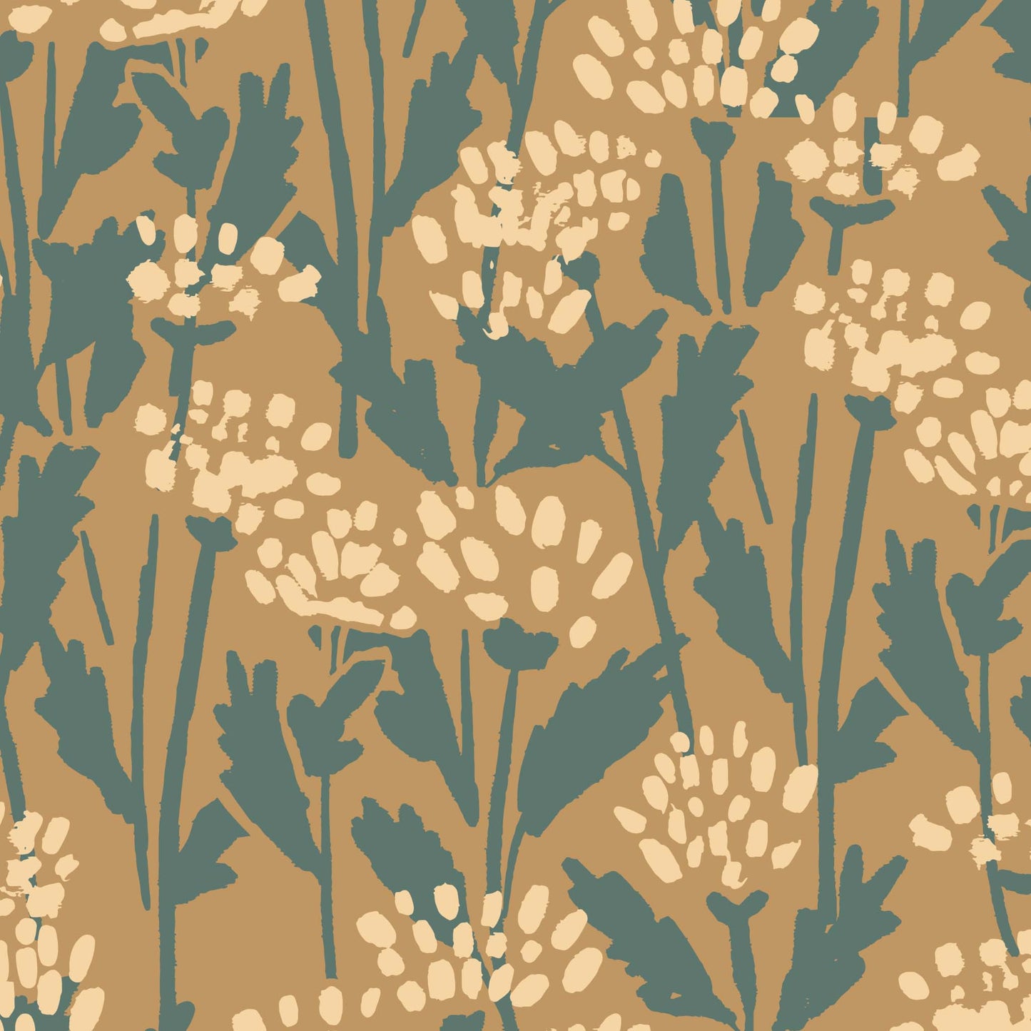 Wilderness Wallpaper - Ochre