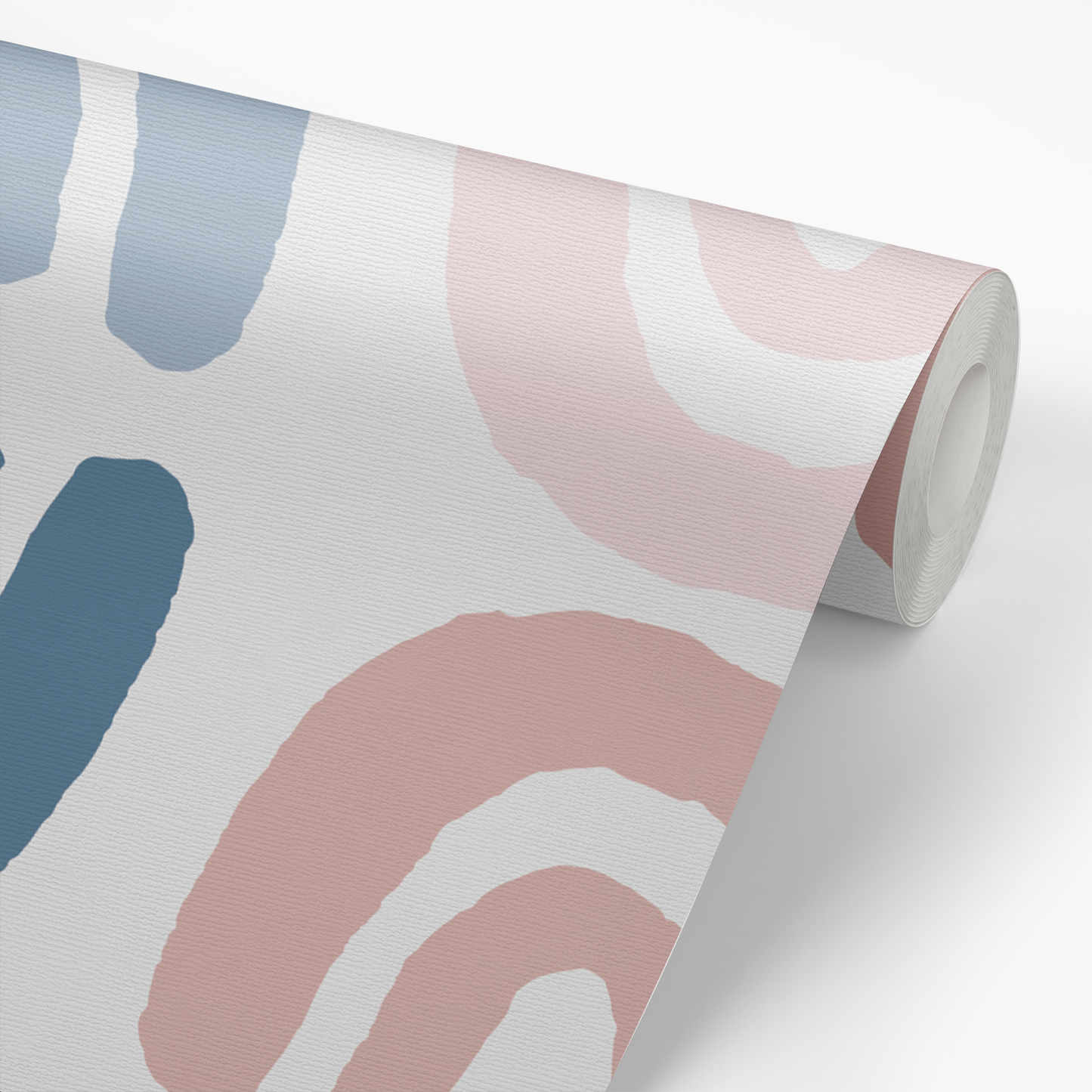 Boho Rainbows Wallpaper - Blue