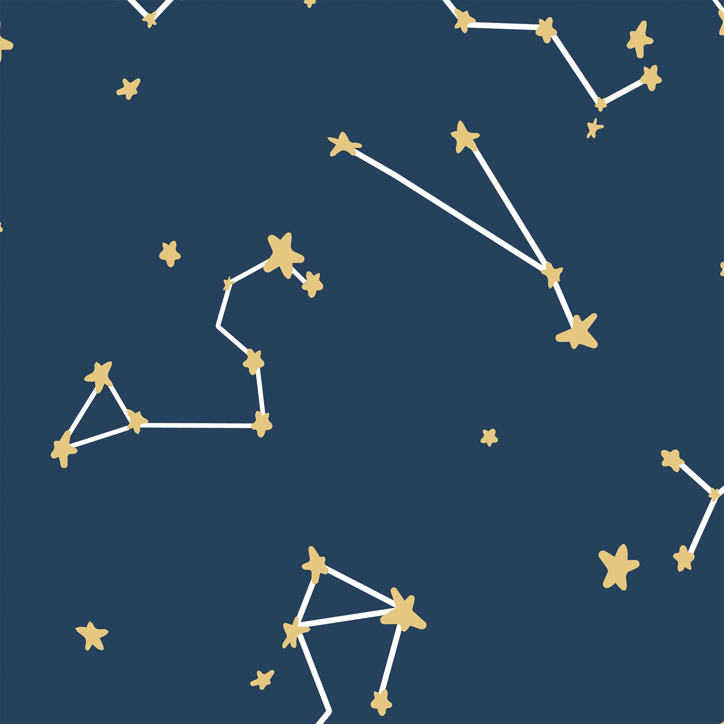 Guide the Way Wallpaper - Navy