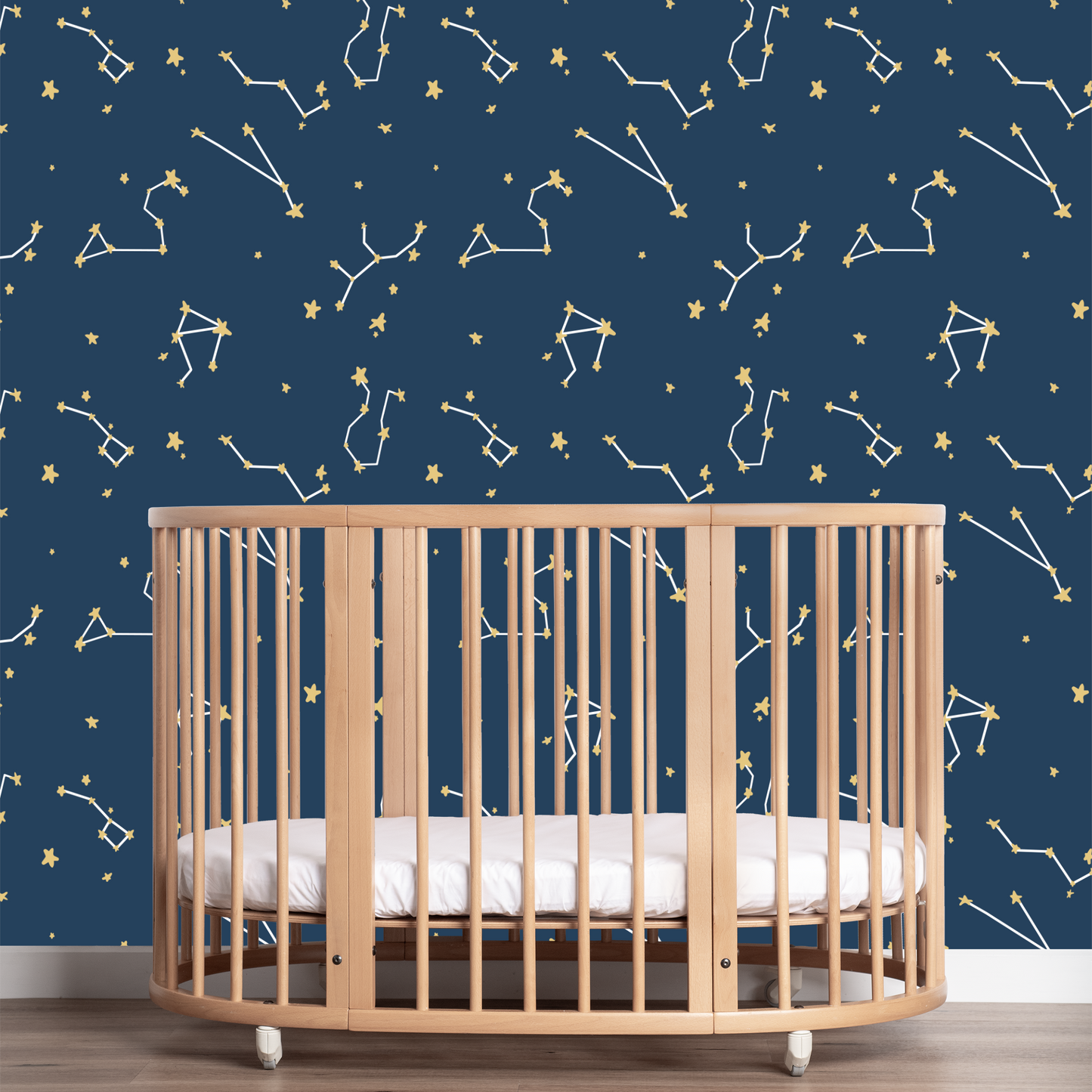 Guide the Way Wallpaper - Navy