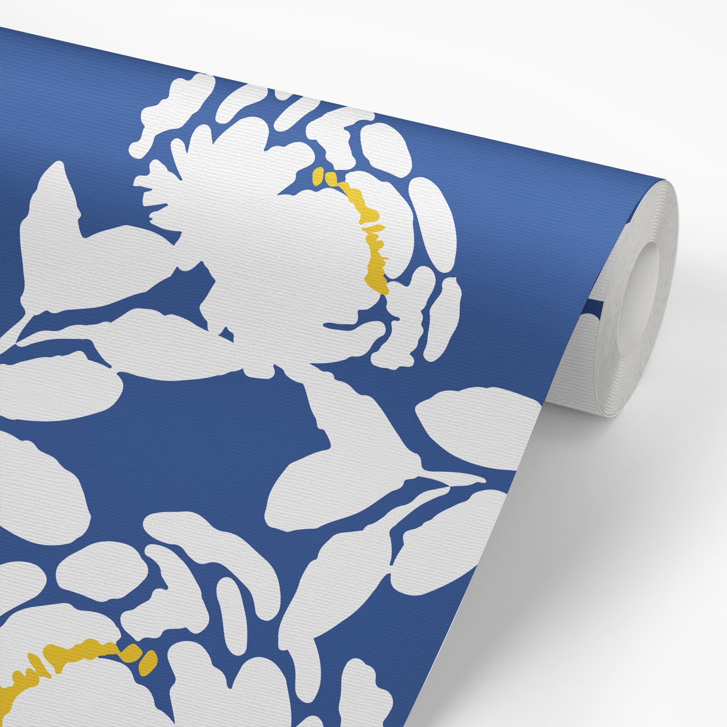 Roses Wallpaper - Navy