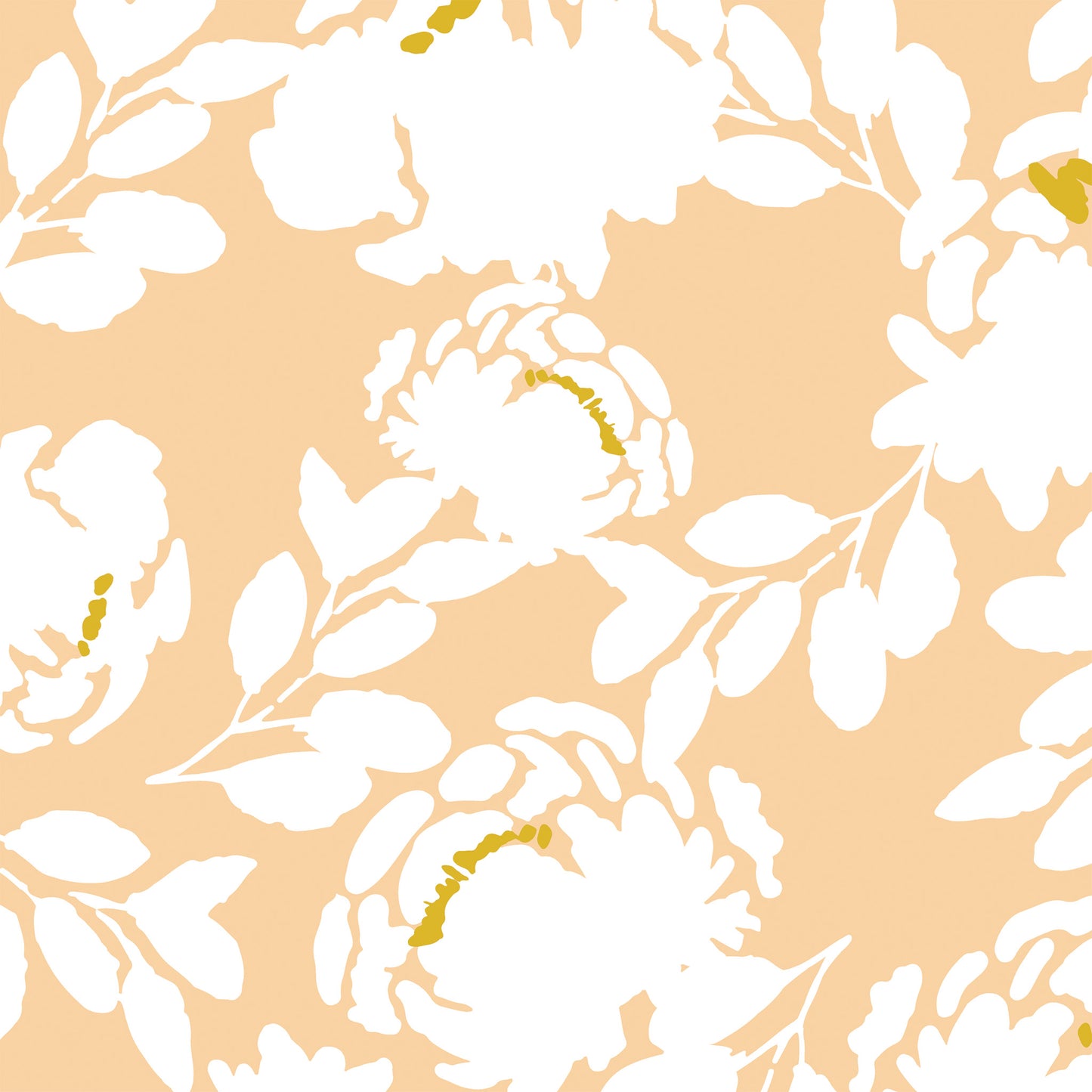 Roses Wallpaper - Peach