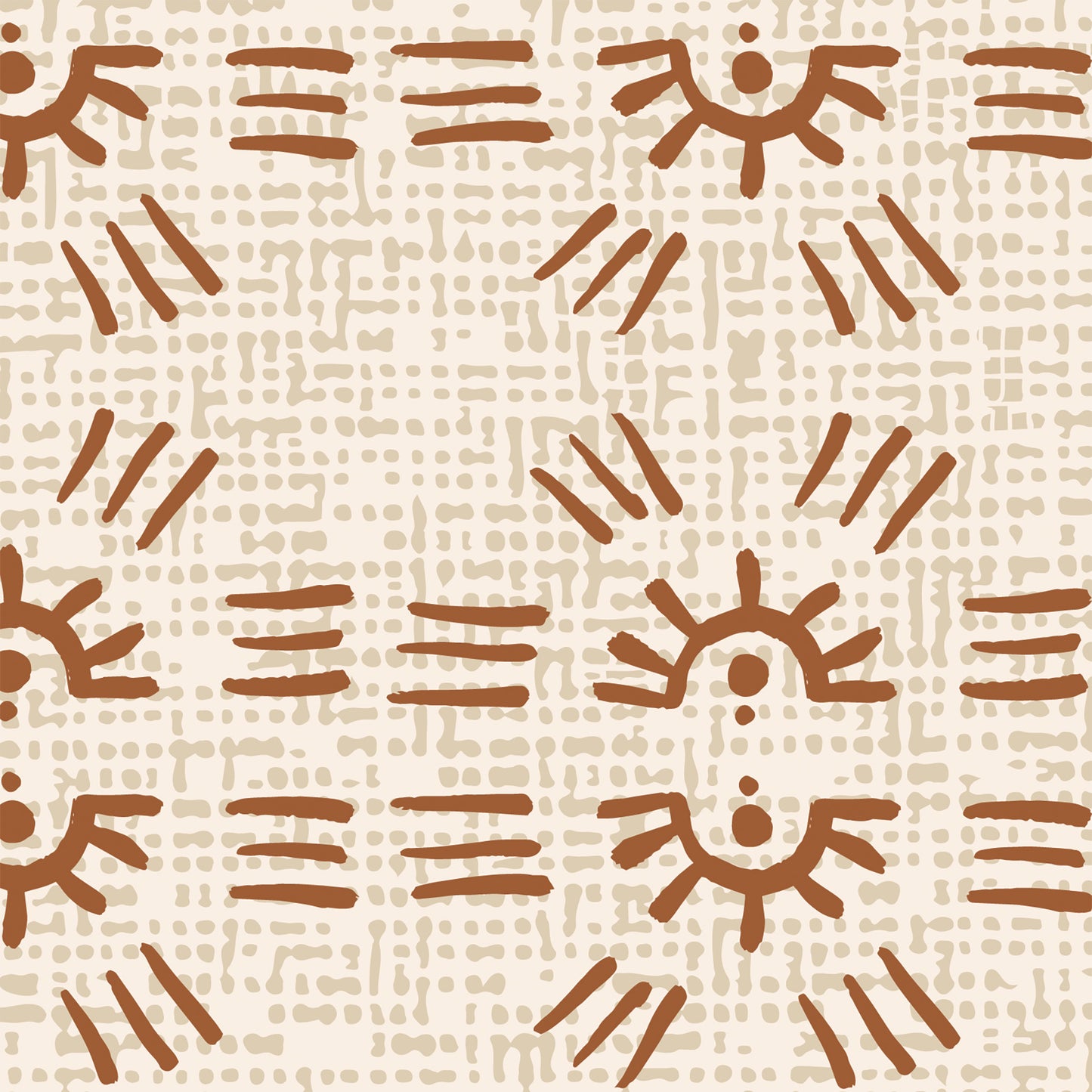 Rich Sunset Wallpaper - Tan