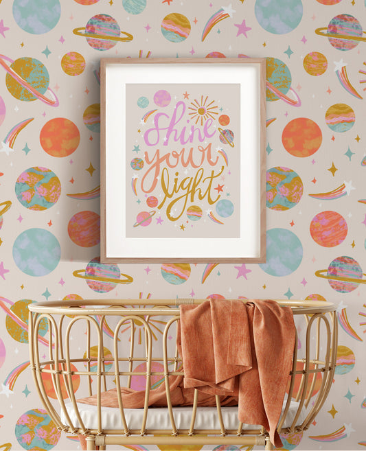 Shine Your Light Art Print