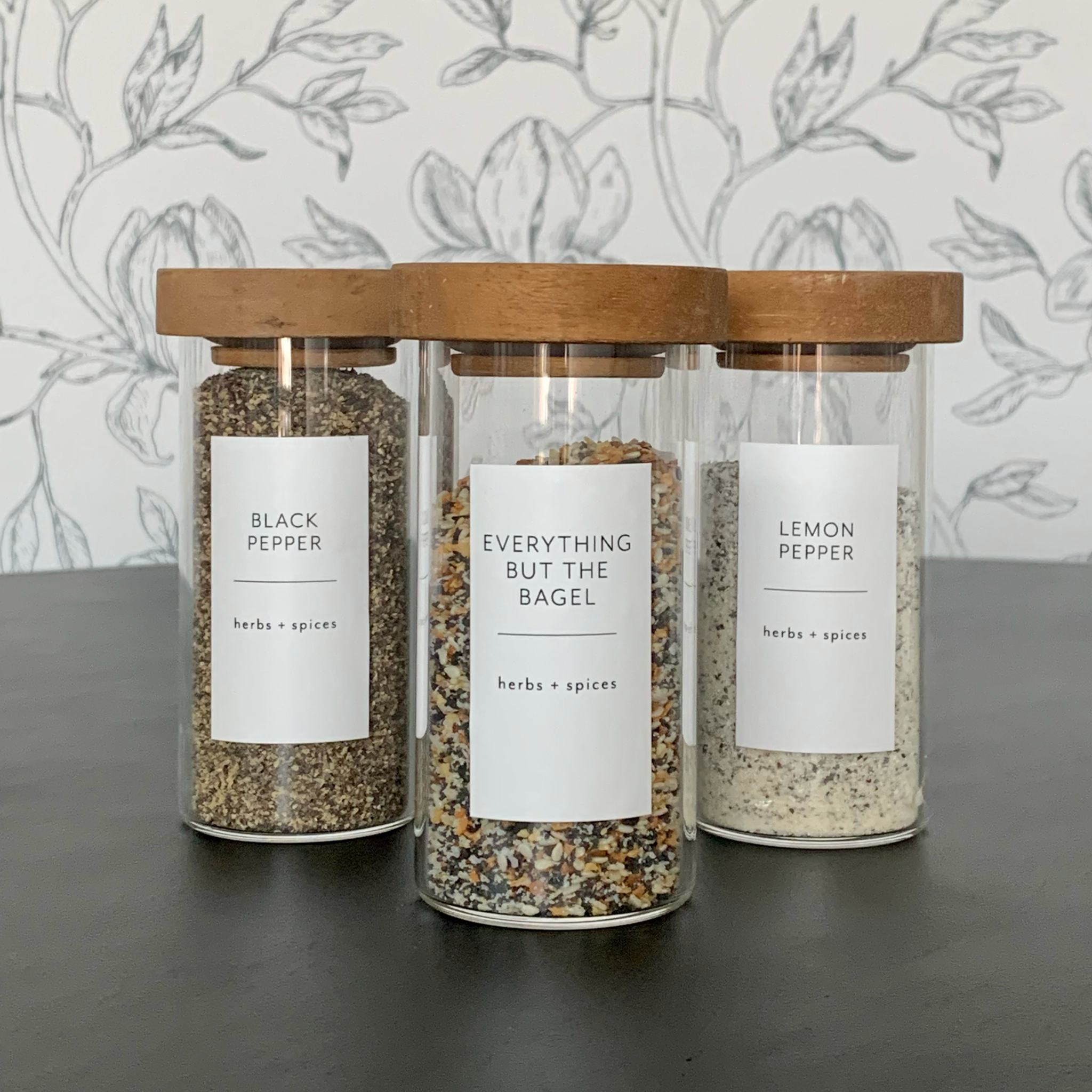 216Pcs Dream Lifestyle Minimalist Spice Jar Labels, Spice Herb