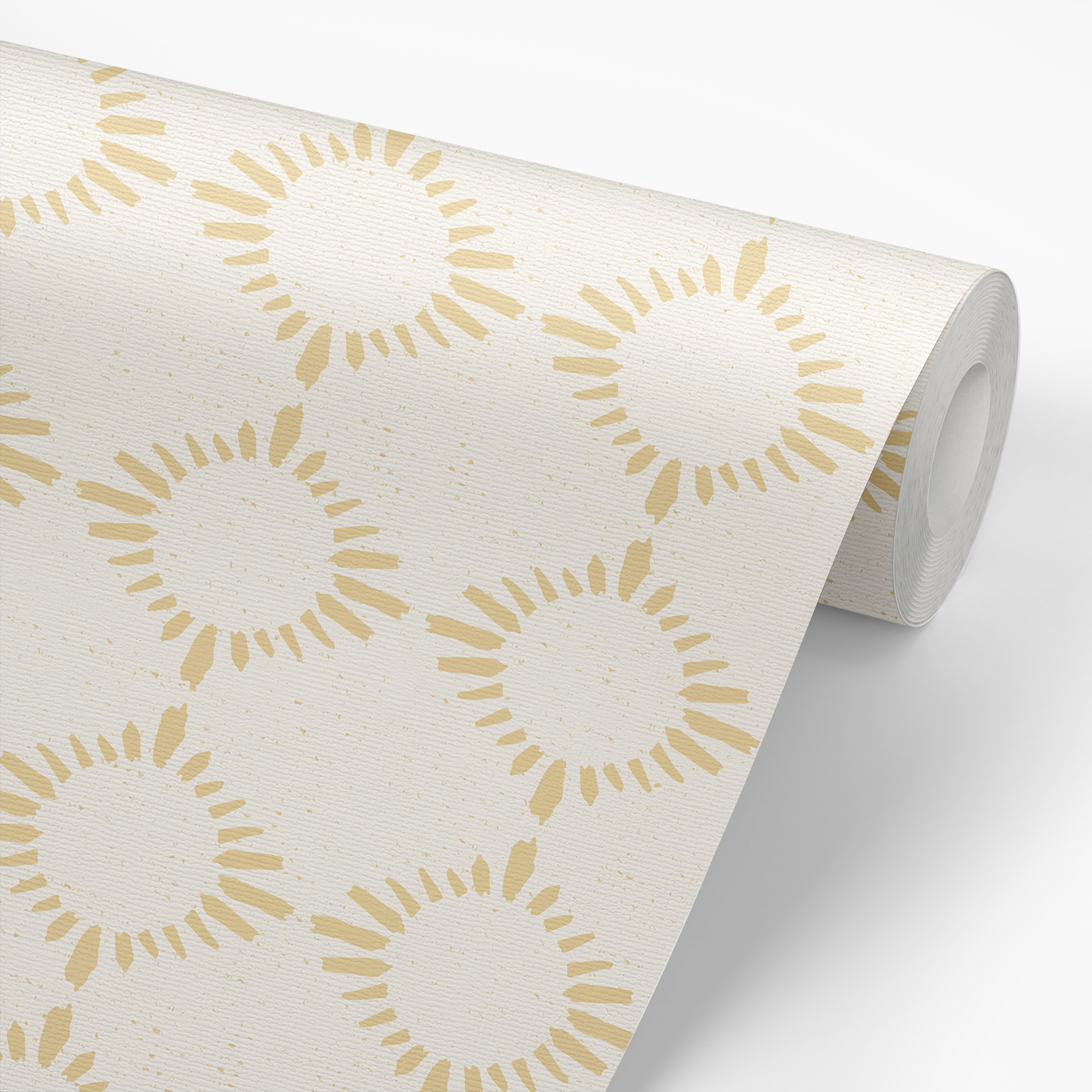 Star Burst Wallpaper - Yellow