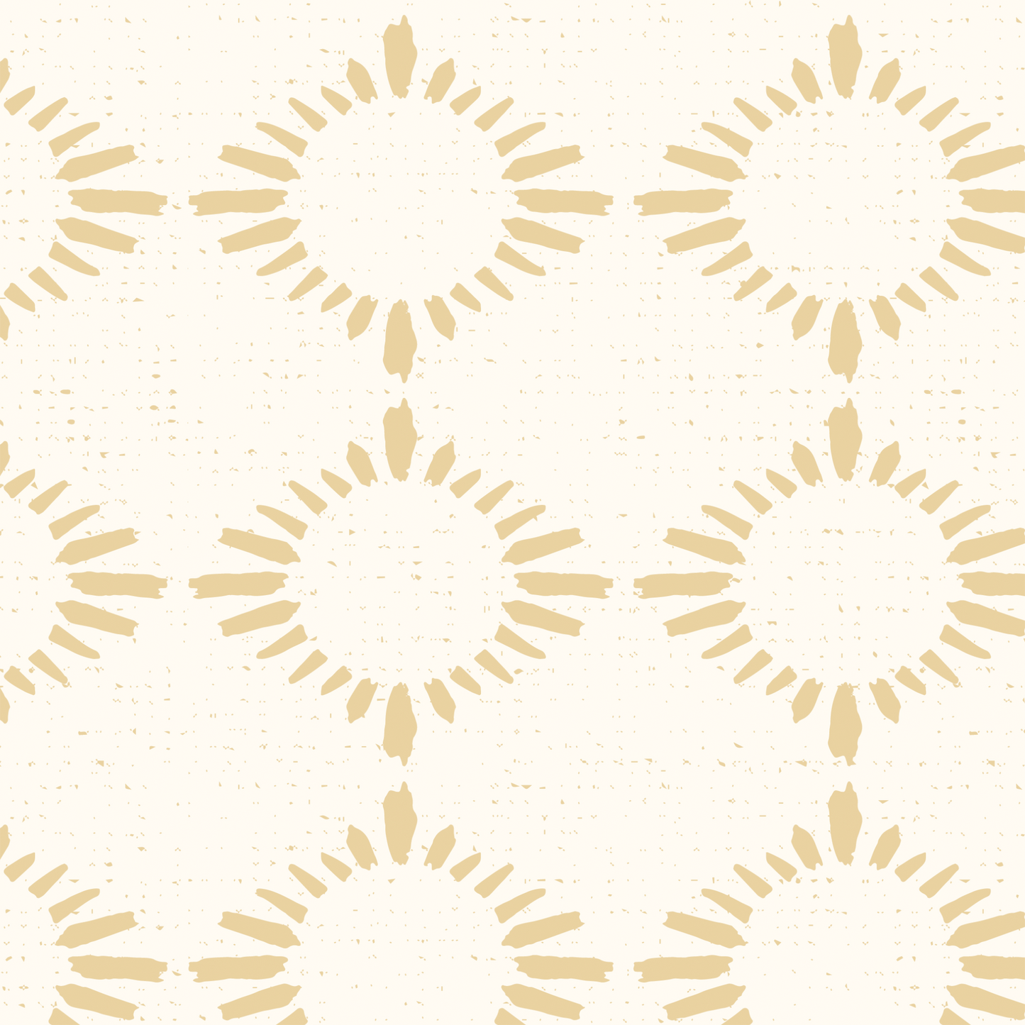 Star Burst Wallpaper - Yellow