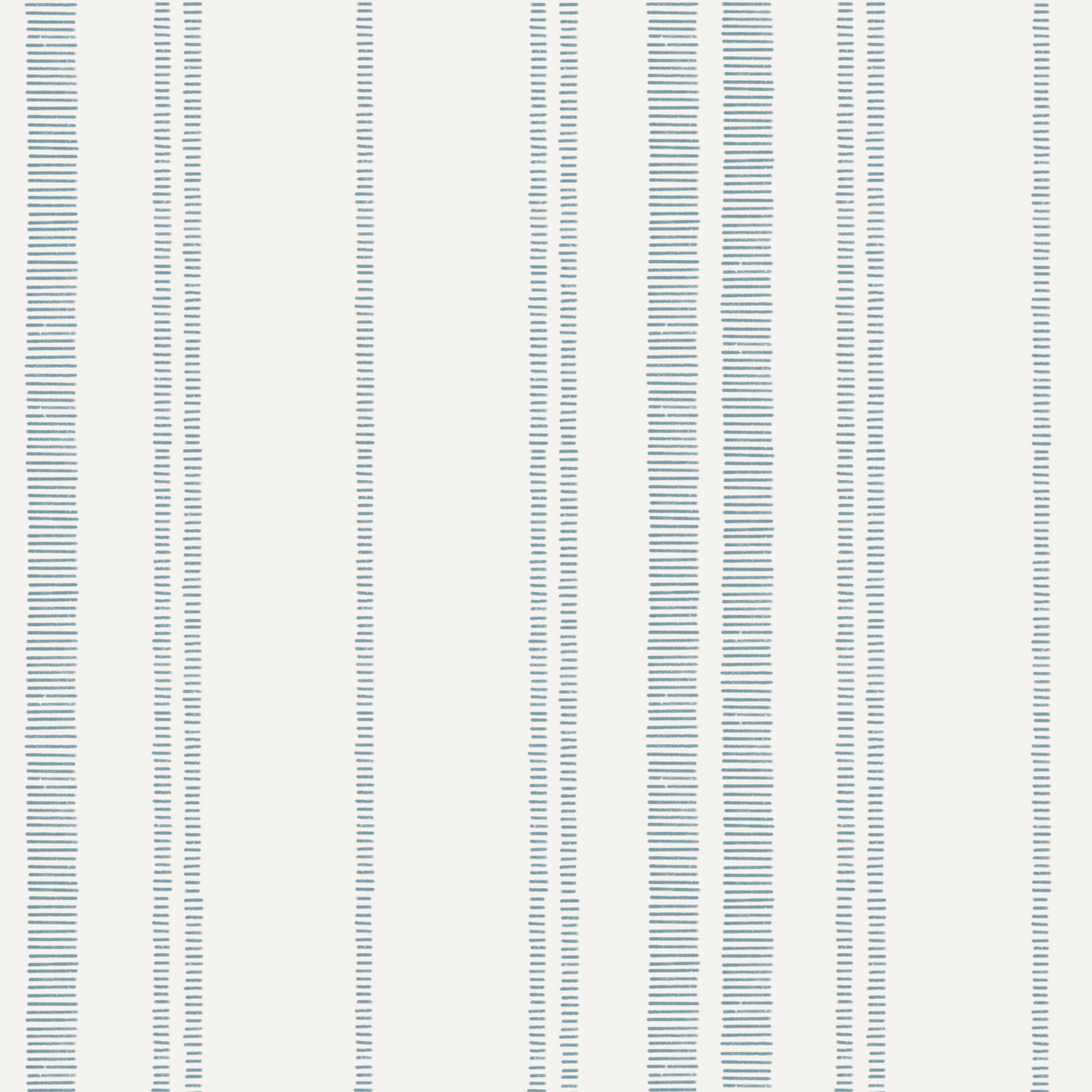 Ticking Stripe Wallpaper - Dusty Blue