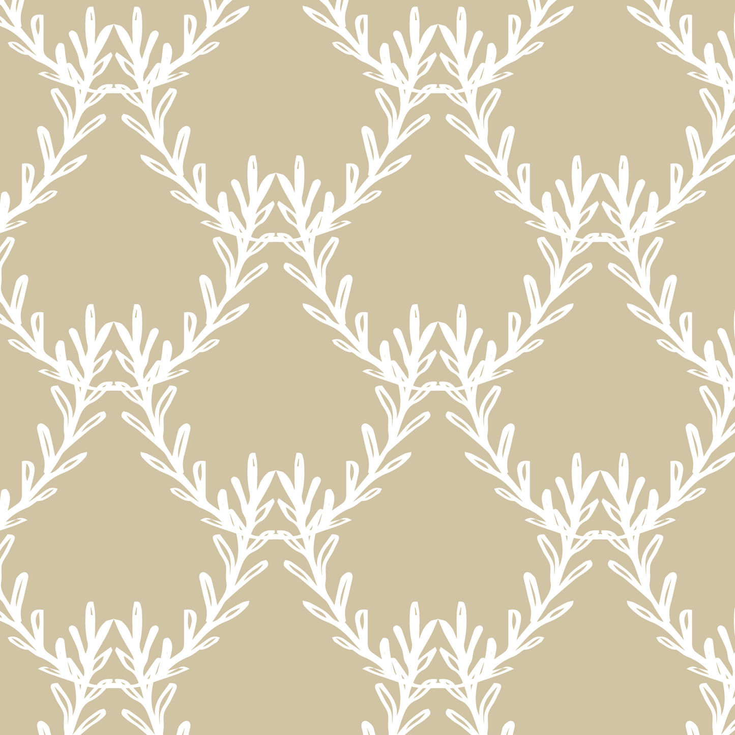 Chandelier Wallpaper - Gold