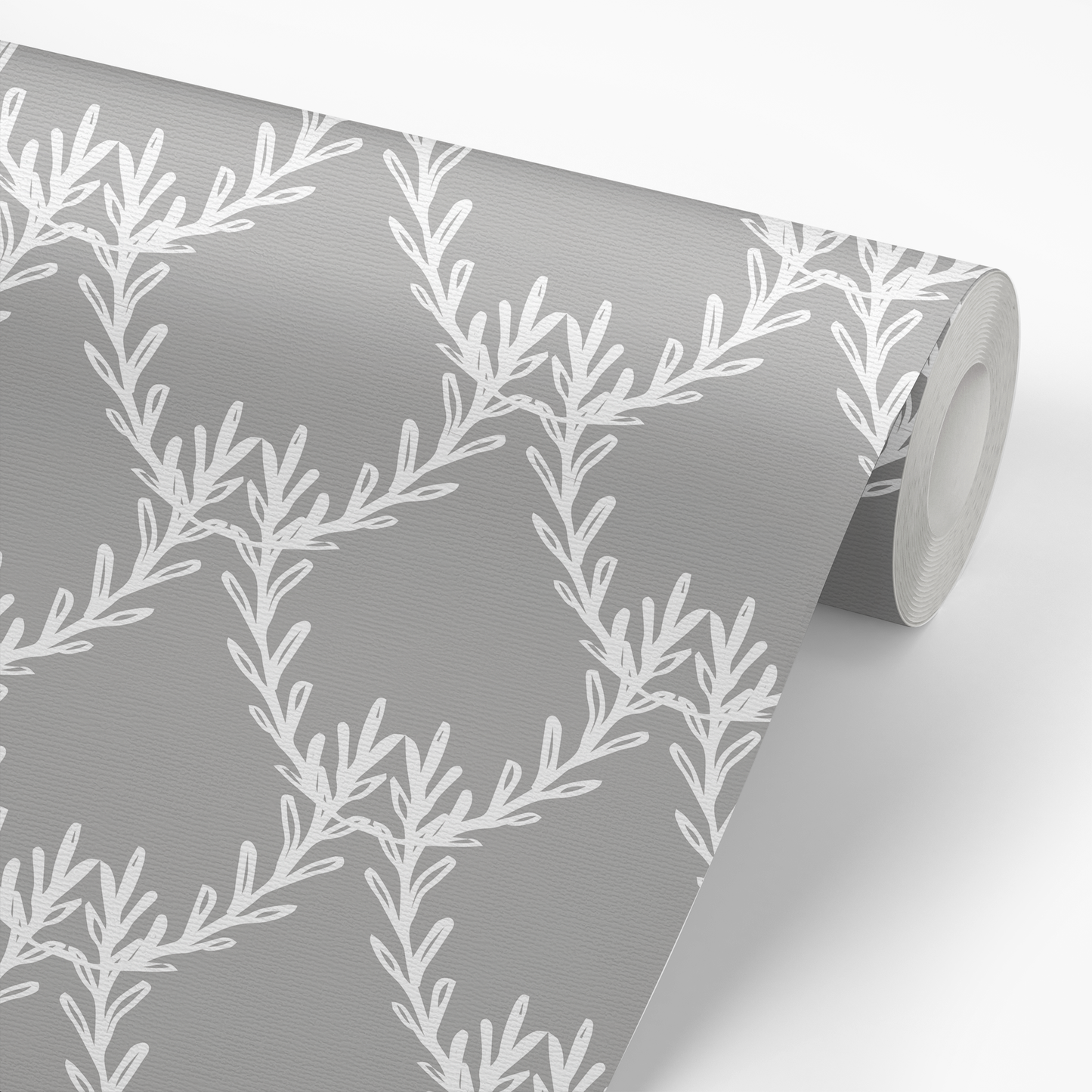 Chandelier Wallpaper - Gray