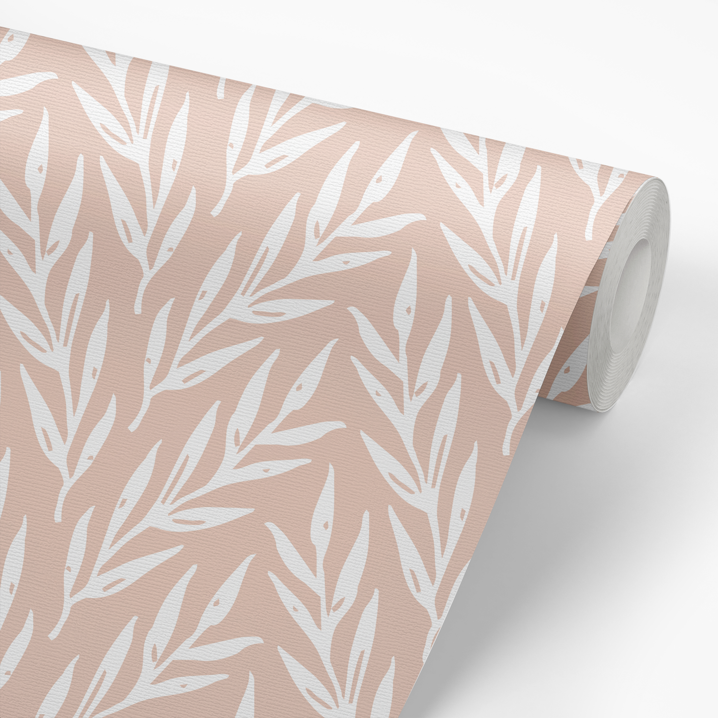 Ivy Wallpaper - Blush