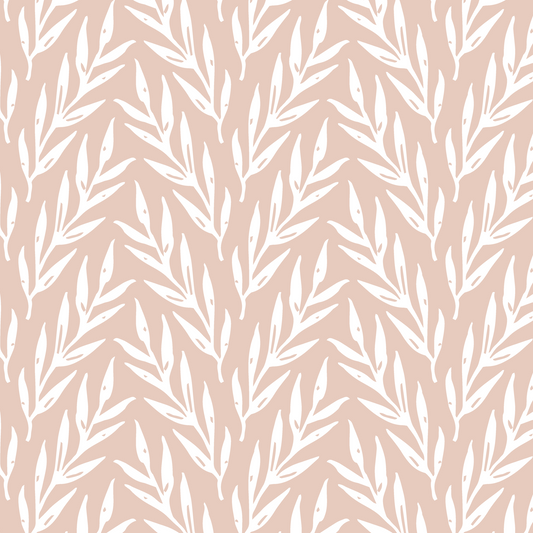 Ivy Wallpaper - Blush