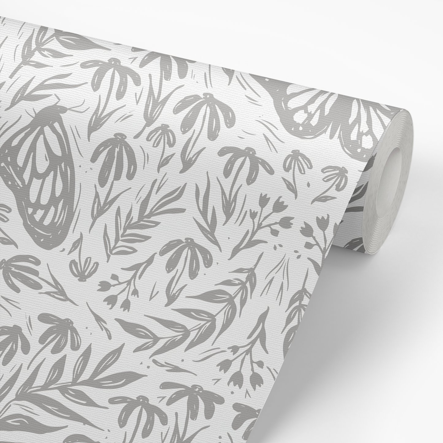 Metamorphosis Wallpaper - Gray