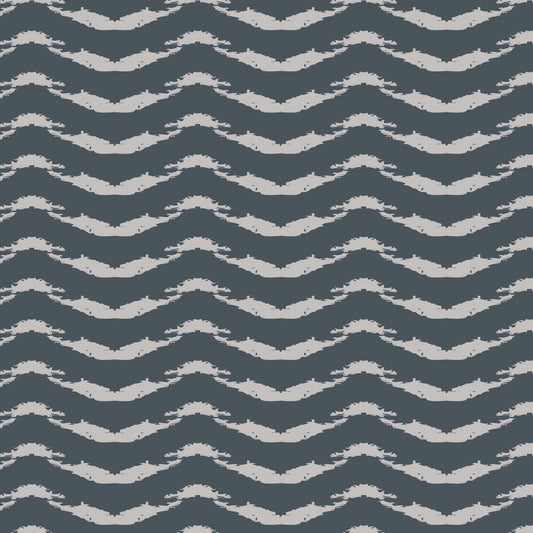 Tidal Wallpaper - Navy