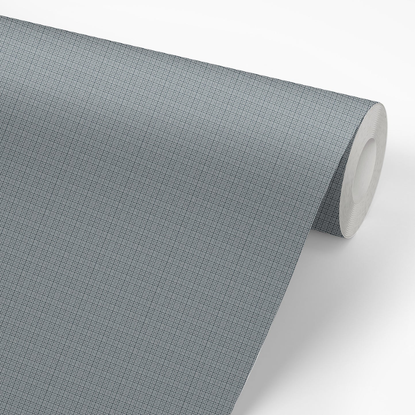 Tweed Wallpaper - Navy and Cream