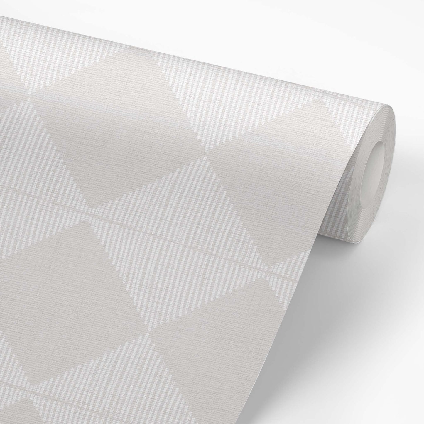 Antwan Checkerboard Wallpaper - Soft Gray