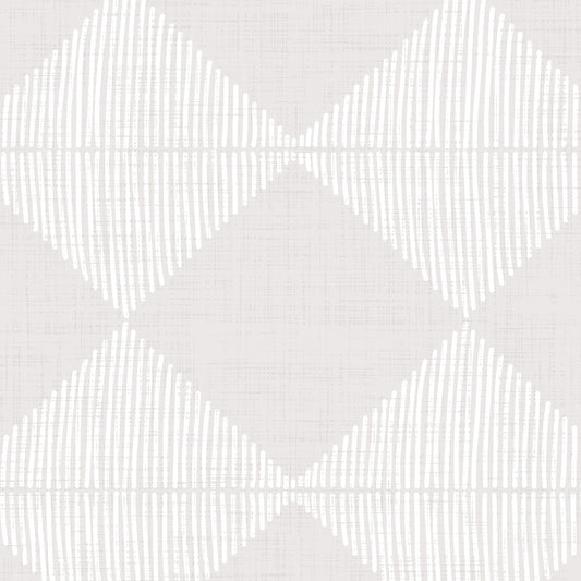 Antwan Checkerboard Wallpaper - Soft Gray