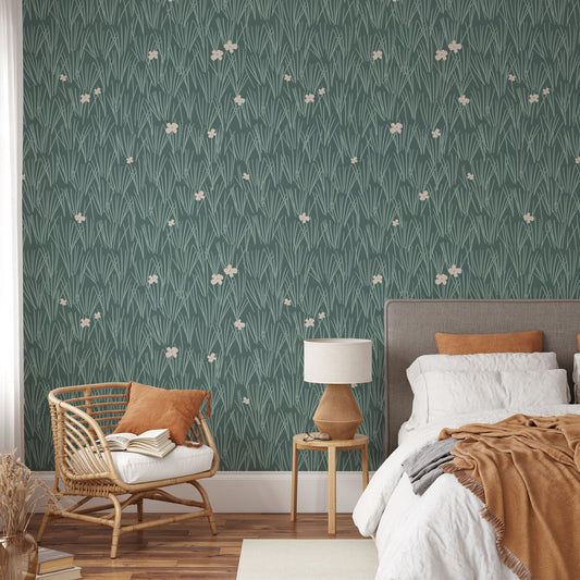 Tall Grass Wallpaper - Neutral