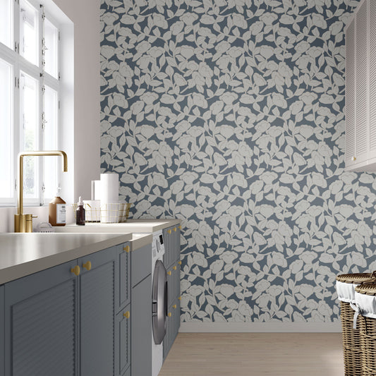 Introduce a touch of elegant charm to your walls with Brookline wallpaper shown in full size image.