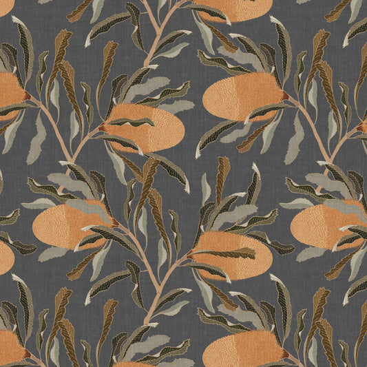 This Banksia Wallpaper will always be in fashion! Make a statement in your laundry room with this denim blue hue, adding a refreshing splash of color and style to your home. It's chic, it's stylish, it's a must-have!