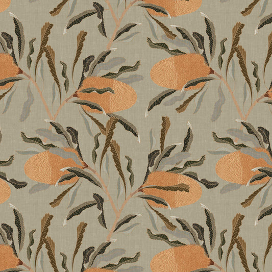 This Banksia Wallpaper will always be in fashion! Make a statement in your laundry room with this light sage hue, adding a refreshing splash of color and style to your home. It's chic, it's stylish, it's a must-have!