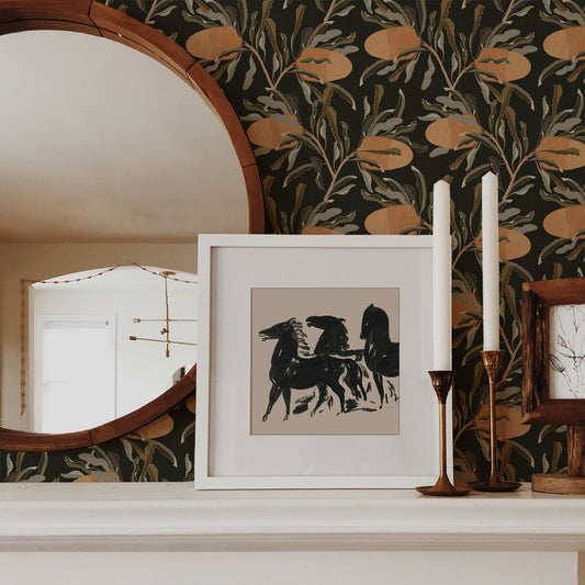 This Banksia Wallpaper will always be in fashion! Make a statement in your laundry room with this forest green hue, adding a refreshing splash of color and style to your home. It's chic, it's stylish, it's a must-have!