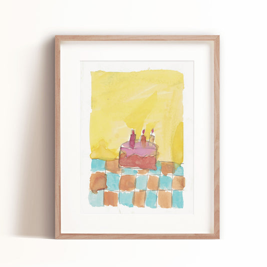 Birthday Celebration Art Print