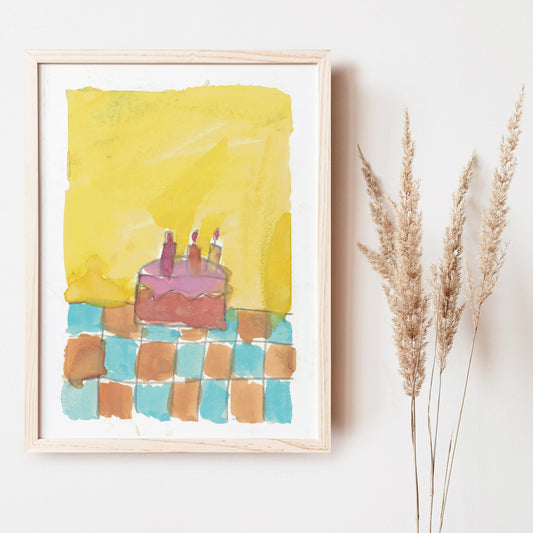 Birthday Celebration Art Print