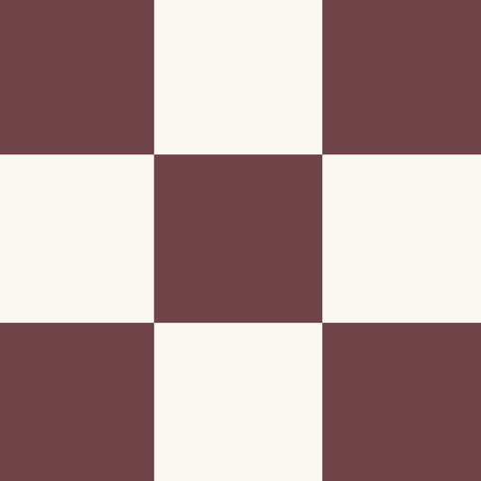 Classic Check Wallpaper in Burgundy in a closeup view