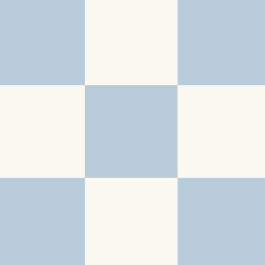 Classic Check Wallpaper in Light Blue in a closeup view